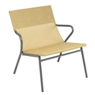 Fauteuil bas assise Horizon Low 1P - jaune safran