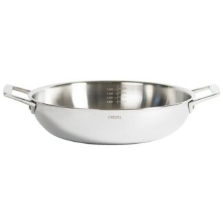 Plat sautoir en inox 22 cm avec anses