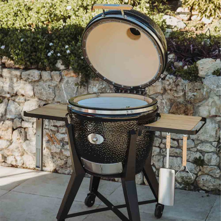 Barbecue Kamado Two.66 avec chariot - noir – Image 3