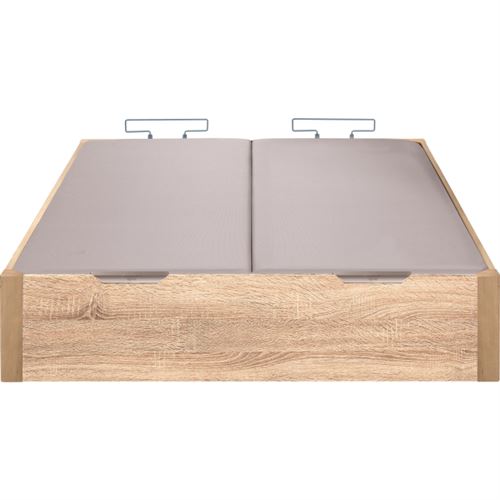 Sommier coffre 140 x 190 cm - chene – Image 2