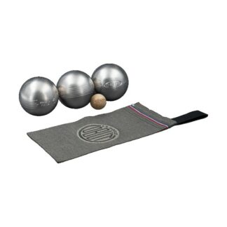 Jeu de 3 boules de petanque Side pack loisir - inox