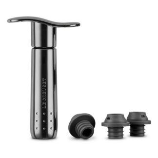 Pompe a vin en metal WA-137 - noir