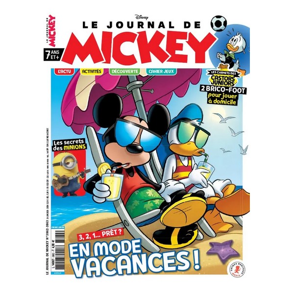 Abonnement magazine bimensuel JOURNAL DE MICKEY - 13 numeros