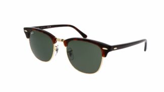 Lunettes de soleil CLUBMASTER - ecaille tortue sur dore