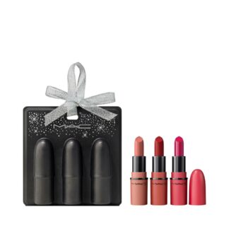 MAC Satin Soiree Mini Trio lèvres - 3 Rouges à Lèvres