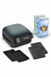 Gaufrier et croque monsieur Snack Collection - noir - vert