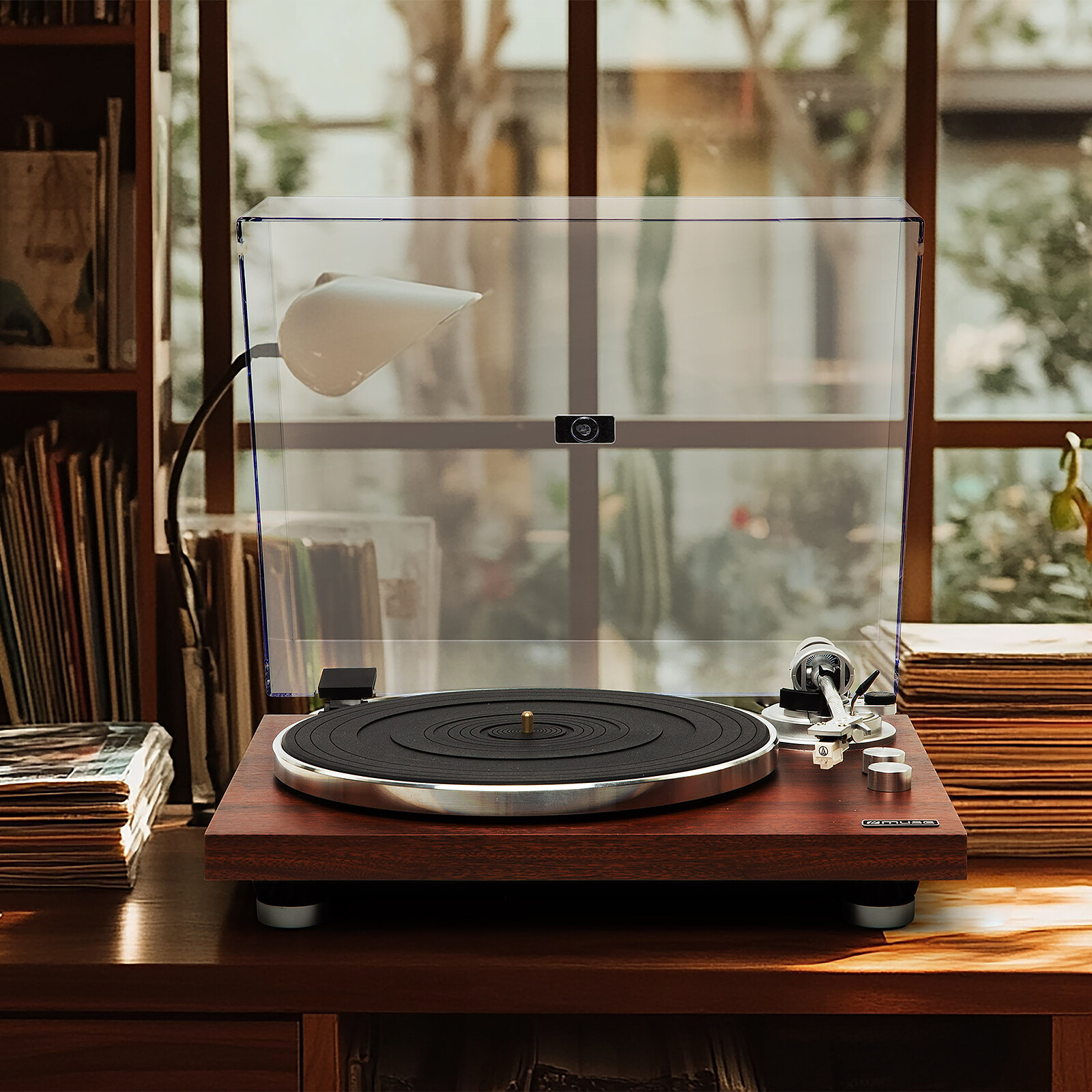 Platine vinyle - bois – Image 3