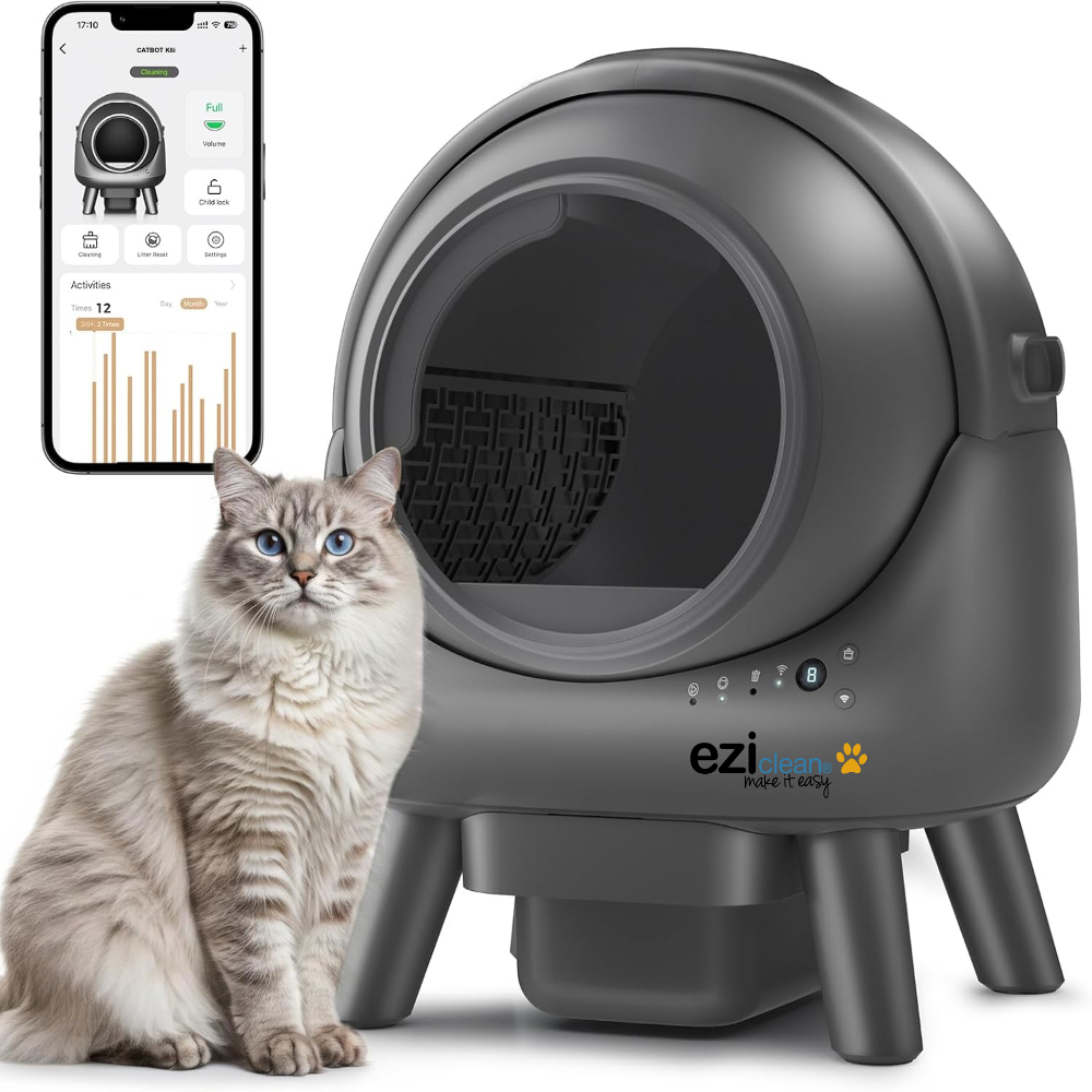 Litière robot autonettoyante connectée CATBOT K6i