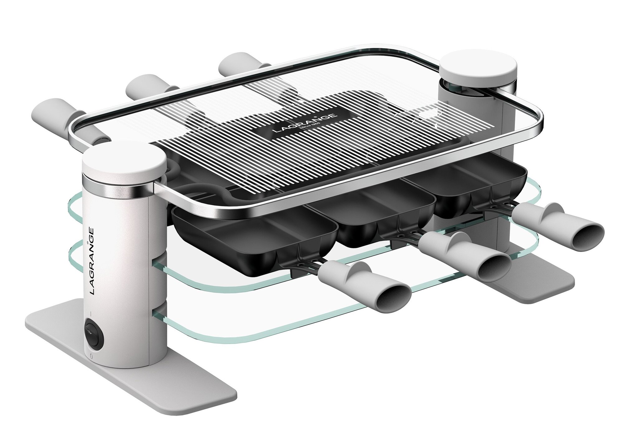 Appareil a raclette Transparence - 6 personnes