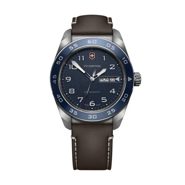 Montre Quartz Swiss Army 42 mm - argent