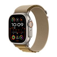 Apple Watch Ultra 2 GPS + Cellular 49 mm Boîtier en Titane Naturel avec Boucle Alpine Sahara Medium version 2024