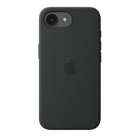 Coque en silicone avec MagSafe Apple Noir pour iPhone 17e