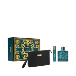 VERSACE Eros - Eau de Parfum 100 ML & 2 Produits