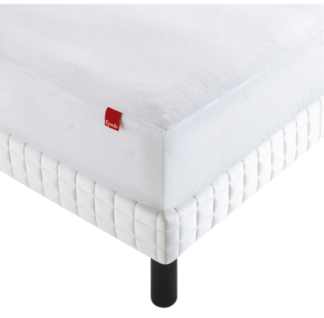 Protege matelas Coton doux absorbant 160 x 200 cm - blanc