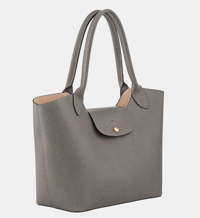 Sac porté épaule L EPURE - tourterelle – Image 3