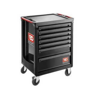 Servante ROLL M3 7 tiroirs noire