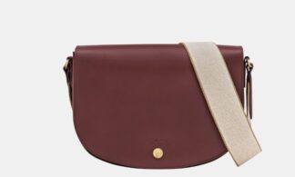 Sac bandoulière M EPURE - bordeaux