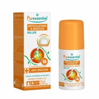 PURESSENTIEL Articulations et Muscles - Roller aux 14 Huiles Essentielles