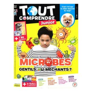 Abonnement magazine mensuel TOUT COMPRENDRE JUNIOR - 8 a 12 ans - 12 numeros