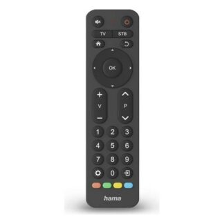Telecommande universelle TV IR 2en1 - noir
