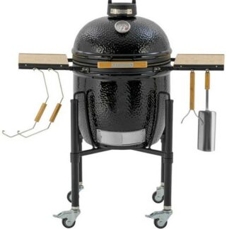 Barbecue Kamado One.55 avec chariot - noir