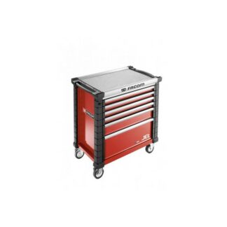 Servante JETM4 6 tiroirs rouge