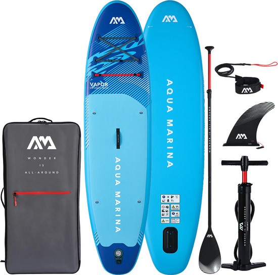 Paddle gonflable Sup Vapor 10.4 pouces - bleu