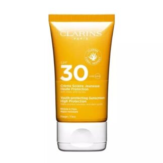 CLARINS Crème Solaire Visage Jeunesse - Anti-Rides & Anti-Taches SPF 30 50 ML