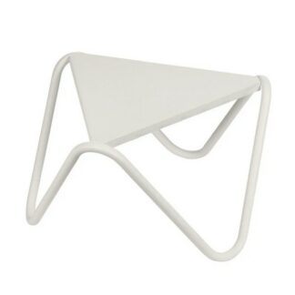Table basse plateau micro-perforé Vogue - beige seigle
