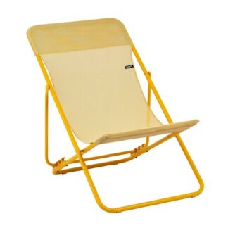 Transat jardin pliant multi-positions Maxi Transat - jaune miel