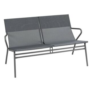 Banquette assise basse Horizon Low 2P - gris