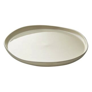 Assiette plate ronde BRUME SABLE 26 cm - 6 pieces