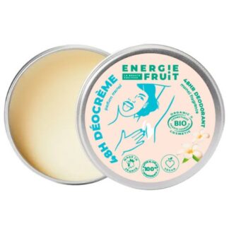 ENERGIE FRUIT Déodorant Crème 48H Bio - Parfum Monoï 45 g