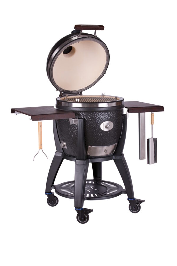 Barbecue Kamado Avangarde Classic 55 avec chariot - noir – Image 2