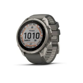 Montre connectee Fenix 9 Pro inReach Solar 51 mm - titane