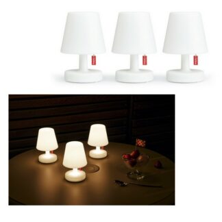 Lampe de table EDISON THE MINI 3 pieces - blanc