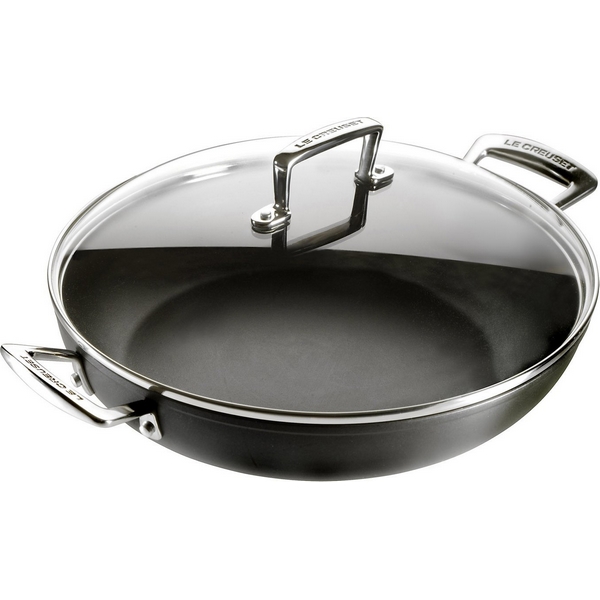 Sauteuse provençale 30 cm Les Forgées avec couvercle