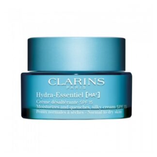 CLARINS Hydra-Essentiel - Crème Visage Désaltérante - Peaux Normales à Sèches SPF 15 50 ML