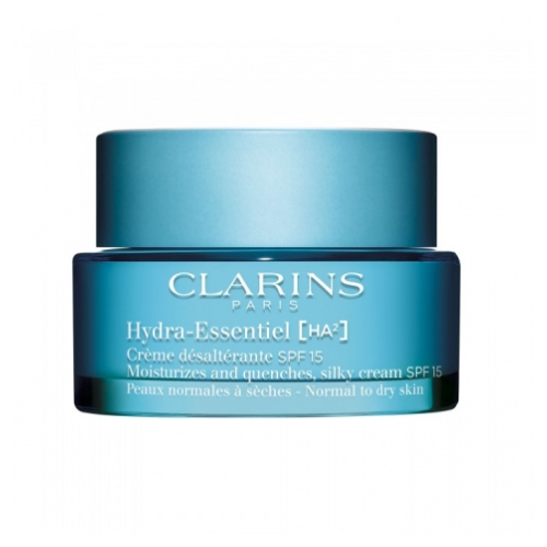 CLARINS Hydra-Essentiel - Crème Visage Désaltérante - Peaux Normales à Sèches SPF 15 50 ML