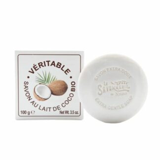 LA SAVONNERIE DE NYONS Lait Coco Bio - Savon Rond 100 G