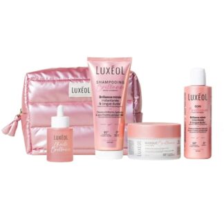 LUXÉOL Trousse Routine Brillance - Shampoing 200 ML & 3 Produits