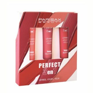 PARISAX 3 en 1 - Blush Liquide, Yeux & Lèvres x 3