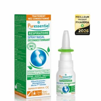 PURESSENTIEL Spray Nasal Décongestionnant - Décongestionnant 15 ML