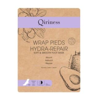 QIRINESS Wrap Pieds Hydra-Repair - 1 Masque-Chaussettes Pieds