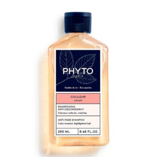 PHYTO Shampooing Anti-Dégorgement - Cheveux Colorés, Méchés 250 ML
