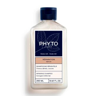 PHYTO Shampoing Réparateur - Cheveux Abîmés, Cassants 250 ML