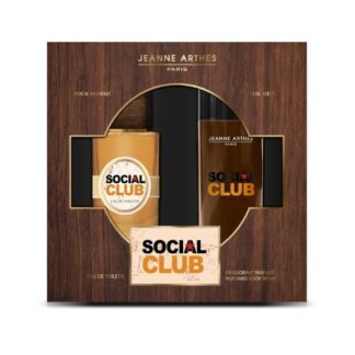 JEANNE ARTHES Social Club - Eau de Toilette 100 ML & Déodorant 200 ML