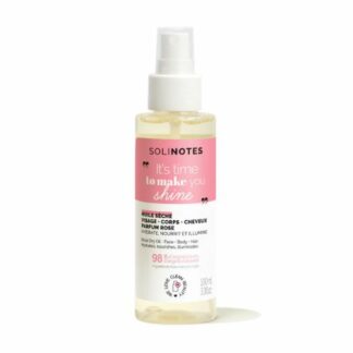 SOLINOTES Rose - Huile Sèche Visage, Corps & Cheveux 100 ML