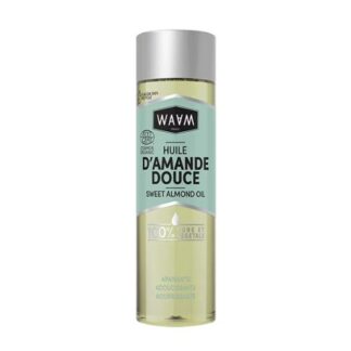 WAAM Huile d'Amande Douce Bio - Visage, Corps & Cheveux 75 ML